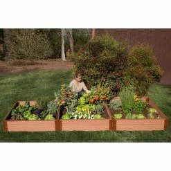 Flash Sale 😍 Raised Garden Beds Frame It All Tool-Free Composite Raised Garden Bed Kit 👏 -Raised Garden Beds Sales scaleANTH070
