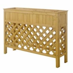 Best Sale 🥰 Raised Planter Boxes Convenience Concepts Planters & Potts Large Raised Patio Planter 🎁 -Raised Garden Beds Sales scaleCONV533