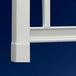 Discount 💯 New England Arbors Vita Milan 4.75-ft. Vinyl Arch Wall Trellis ❤️ -Raised Garden Beds Sales scaleNEA036