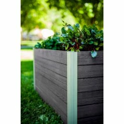 Best Pirce 🔥 Raised Garden Beds Vita Urbana Vinyl Cube Keyhole Raised Garden Bed ⭐ -Raised Garden Beds Sales scaleNEA189