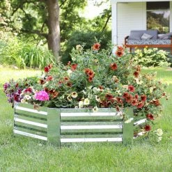 Cheapest ๐ Sunnydaze Decor Raised Garden Beds Sunnydaze Galvanized Steel Hexagon Raised Garden Bed ๐ 15 Cheapest ๐ Sunnydaze Decor Raised Garden Beds Sunnydaze Galvanized Steel Hexagon Raised Garden Bed ๐ -Raised Garden Beds Sales scaleNETH1360