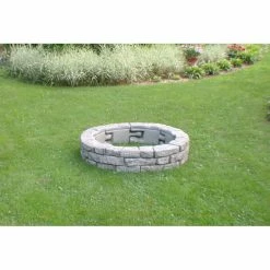 Cheap 🛒 RTS Companies Raised Garden Beds RTS Home Accents Curved Rock Lock Residential Landscaping - Set Of 2 👍 -Raised Garden Beds Sales scaleRTS092
