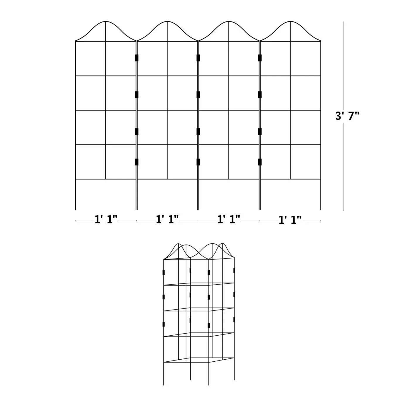 Best Pirce ๐ฅฐ Steel Tierra Garden Haxnicks Fold-a-Frame Expandable Trellis ๐ 7 Best Pirce ๐ฅฐ Steel Tierra Garden Haxnicks Fold-a-Frame Expandable Trellis ๐ - Image 5